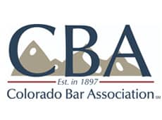 CBA Est. in 1897 Colorado Bar Association